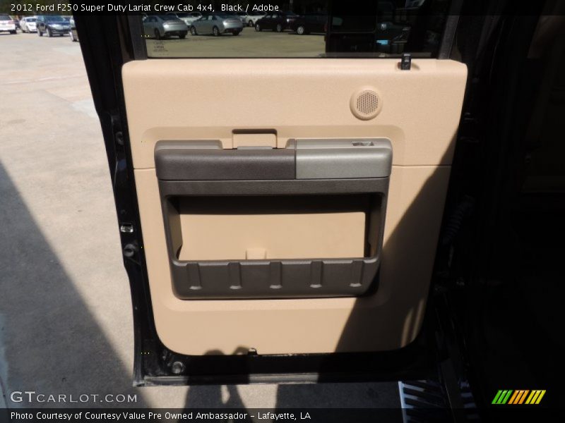 Black / Adobe 2012 Ford F250 Super Duty Lariat Crew Cab 4x4
