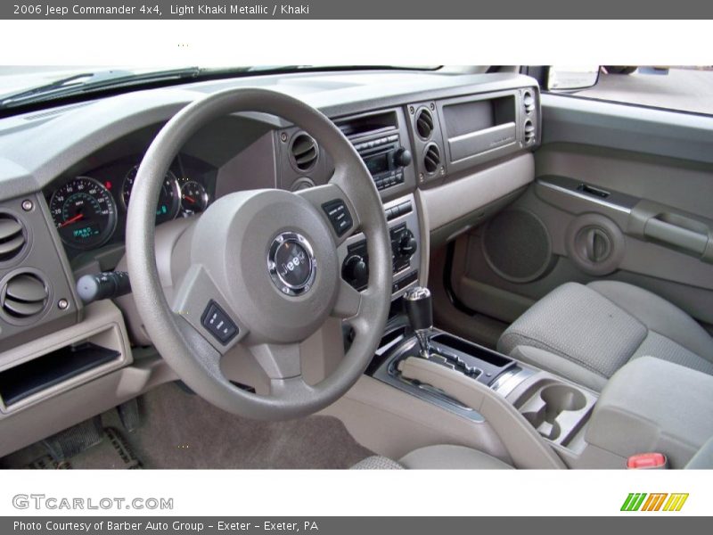 Light Khaki Metallic / Khaki 2006 Jeep Commander 4x4