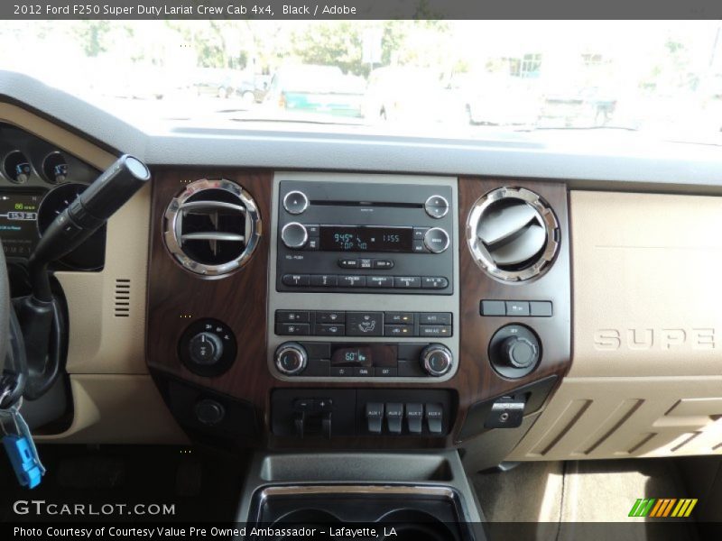 Black / Adobe 2012 Ford F250 Super Duty Lariat Crew Cab 4x4