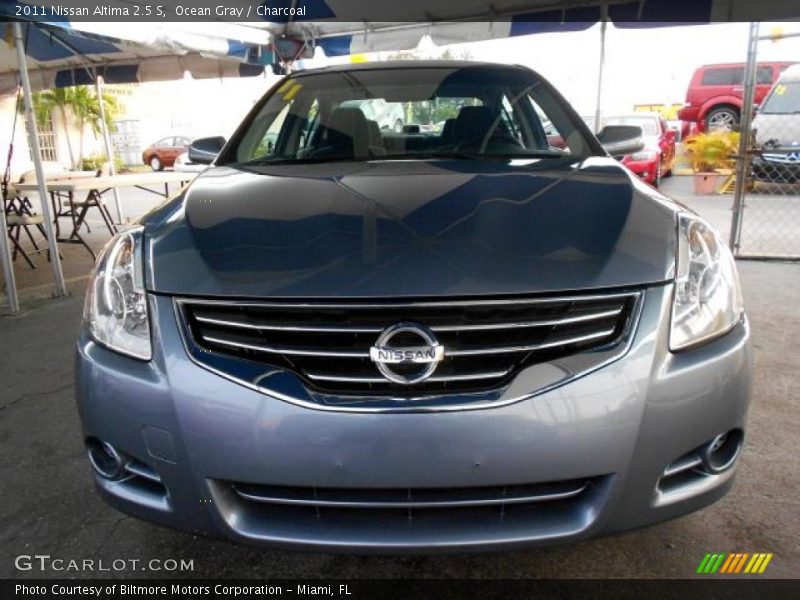 Ocean Gray / Charcoal 2011 Nissan Altima 2.5 S