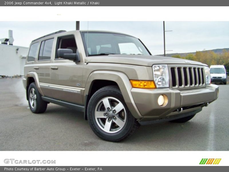 Light Khaki Metallic / Khaki 2006 Jeep Commander 4x4