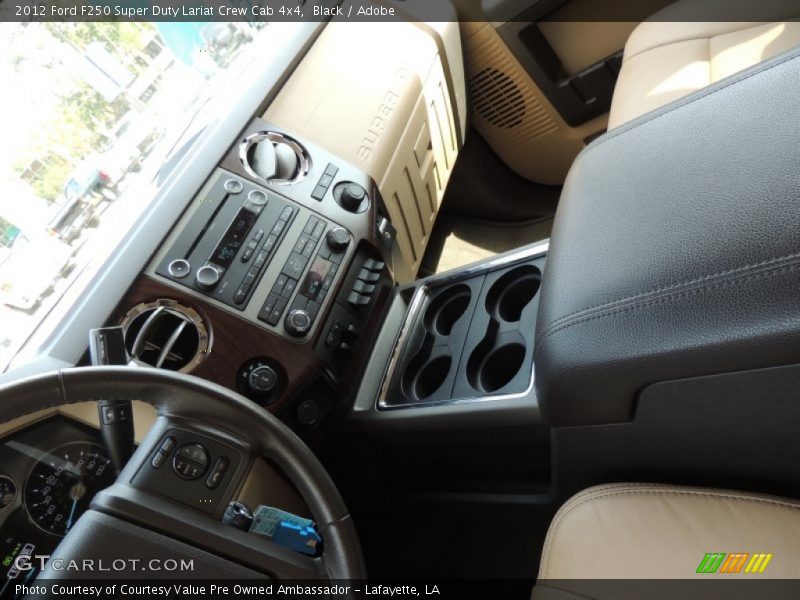Black / Adobe 2012 Ford F250 Super Duty Lariat Crew Cab 4x4