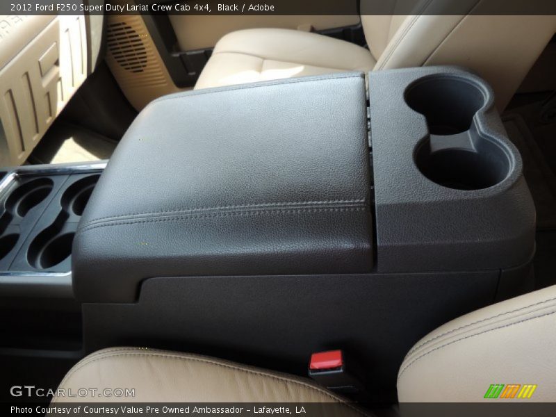 Black / Adobe 2012 Ford F250 Super Duty Lariat Crew Cab 4x4