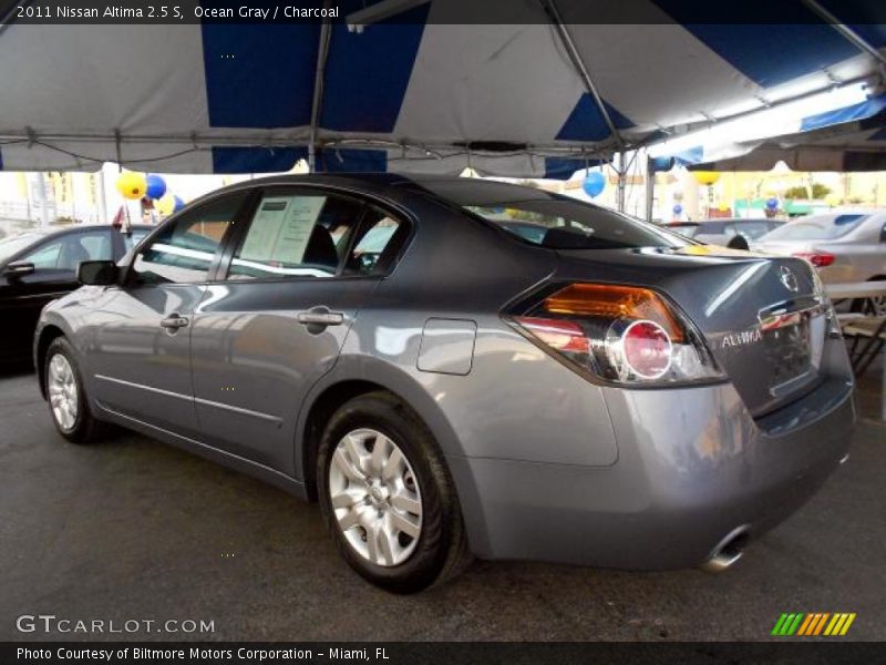 Ocean Gray / Charcoal 2011 Nissan Altima 2.5 S