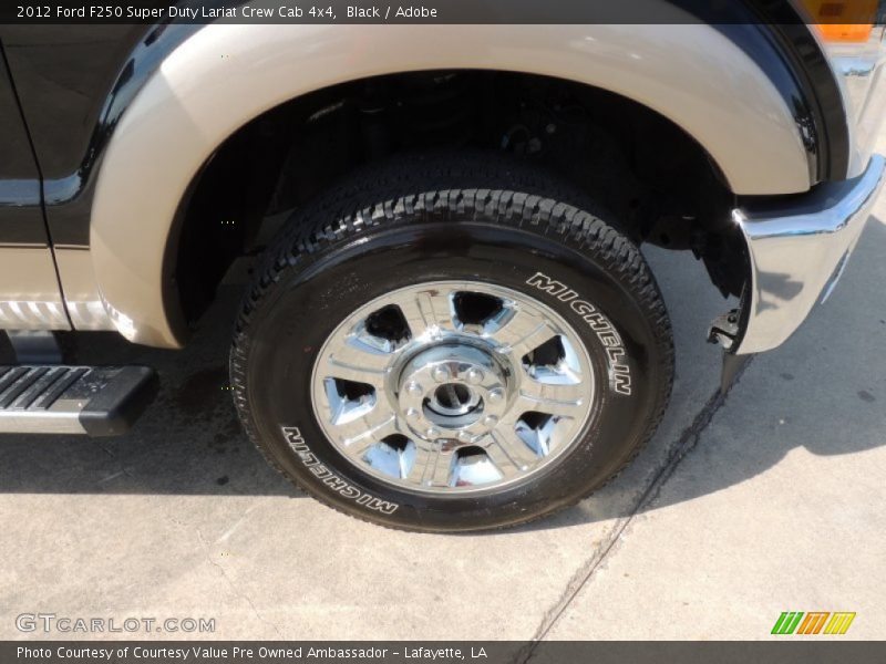 Black / Adobe 2012 Ford F250 Super Duty Lariat Crew Cab 4x4