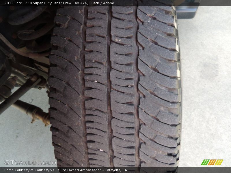 Black / Adobe 2012 Ford F250 Super Duty Lariat Crew Cab 4x4