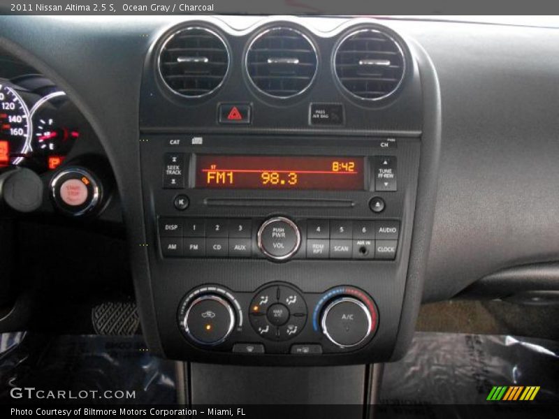 Ocean Gray / Charcoal 2011 Nissan Altima 2.5 S
