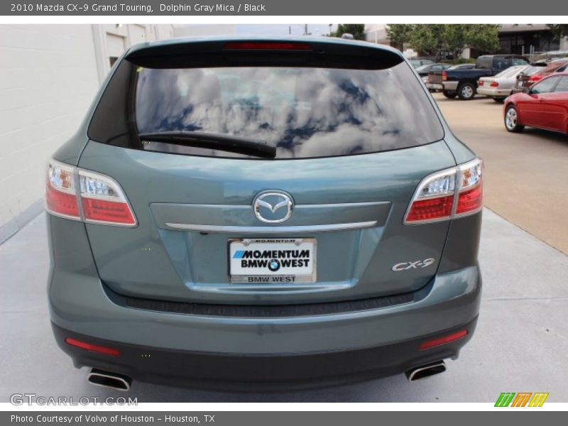 Dolphin Gray Mica / Black 2010 Mazda CX-9 Grand Touring