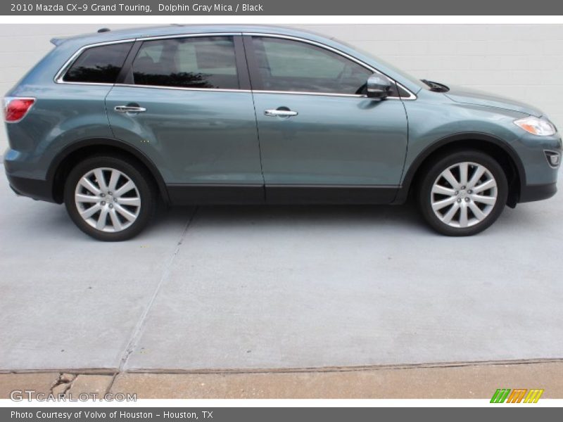 Dolphin Gray Mica / Black 2010 Mazda CX-9 Grand Touring