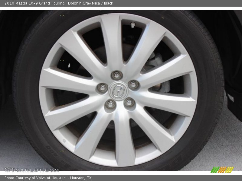 Dolphin Gray Mica / Black 2010 Mazda CX-9 Grand Touring