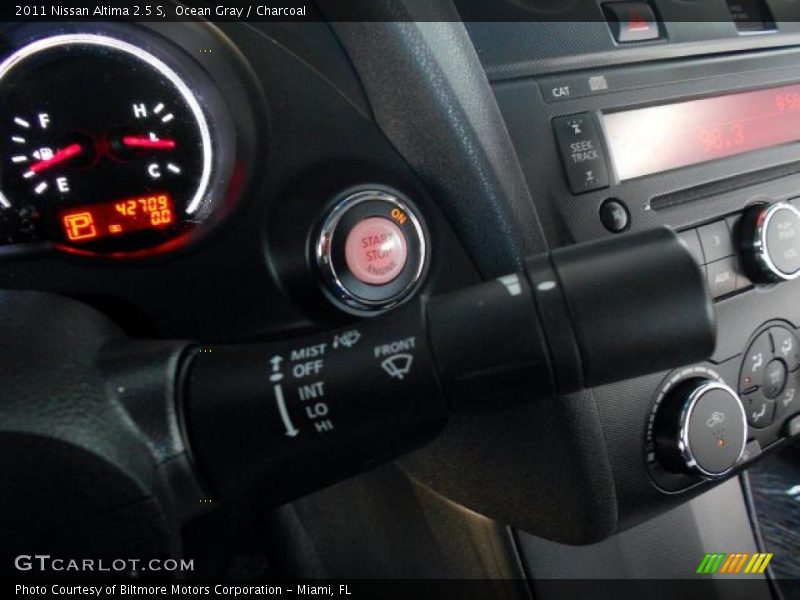 Ocean Gray / Charcoal 2011 Nissan Altima 2.5 S