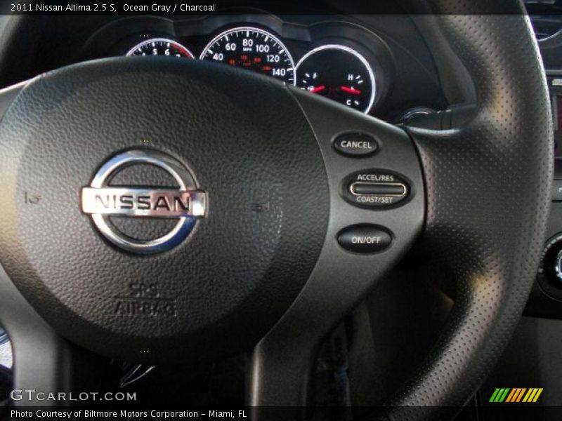 Ocean Gray / Charcoal 2011 Nissan Altima 2.5 S