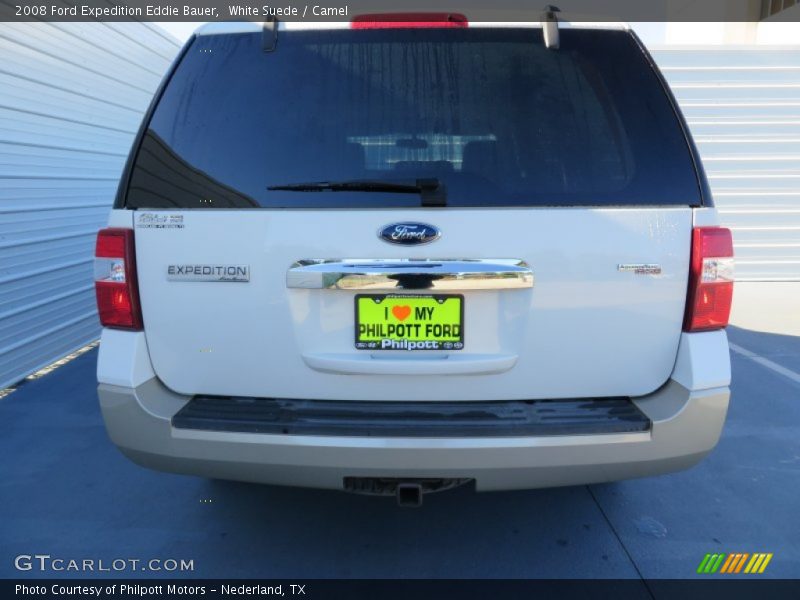 White Suede / Camel 2008 Ford Expedition Eddie Bauer