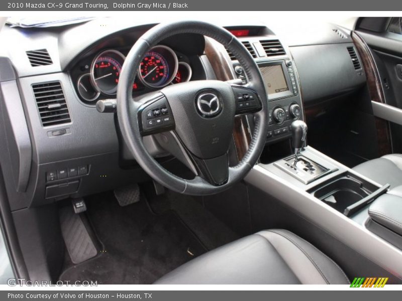 Dolphin Gray Mica / Black 2010 Mazda CX-9 Grand Touring