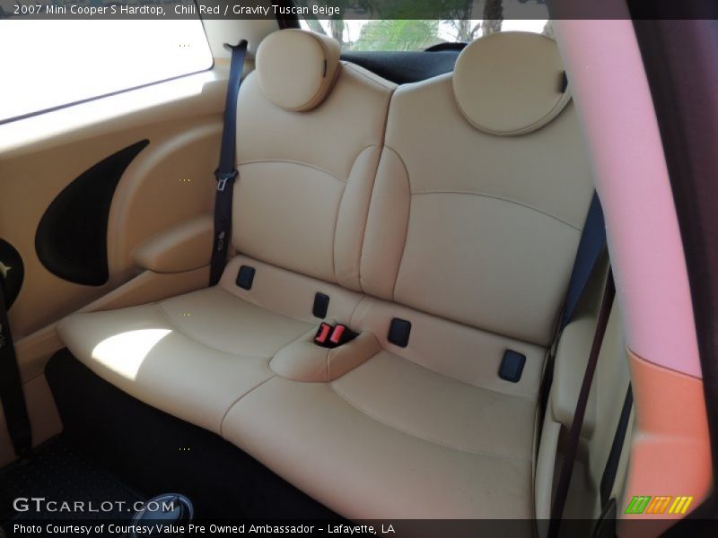 Chili Red / Gravity Tuscan Beige 2007 Mini Cooper S Hardtop