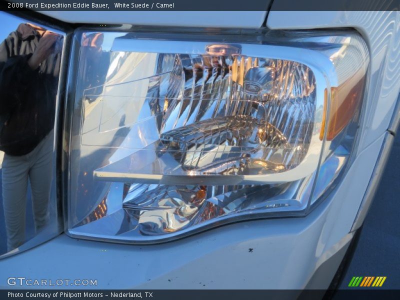 White Suede / Camel 2008 Ford Expedition Eddie Bauer