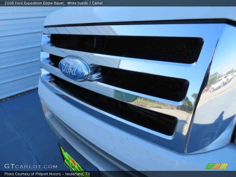 White Suede / Camel 2008 Ford Expedition Eddie Bauer
