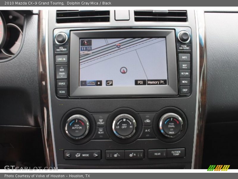 Dolphin Gray Mica / Black 2010 Mazda CX-9 Grand Touring