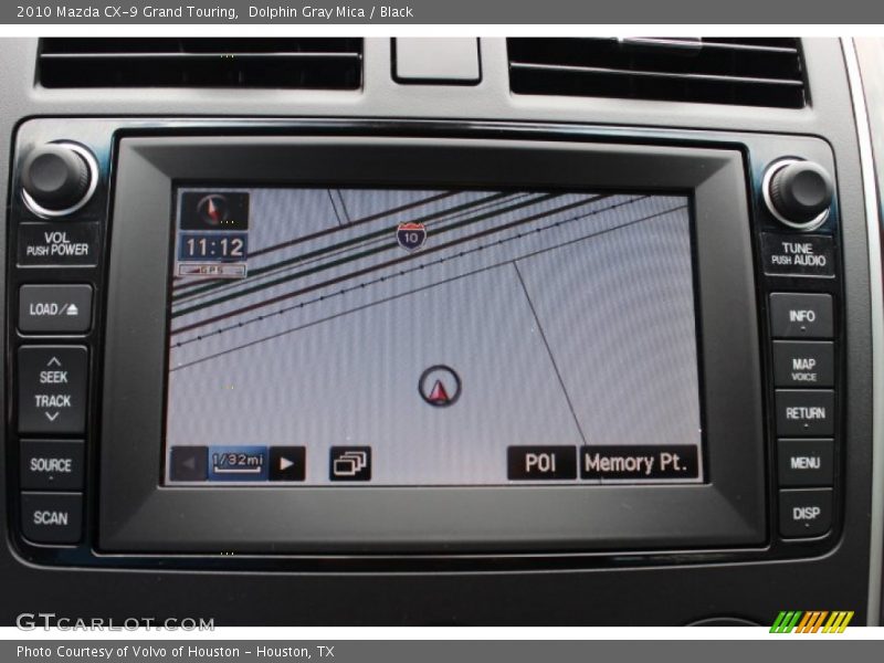 Dolphin Gray Mica / Black 2010 Mazda CX-9 Grand Touring