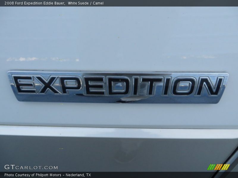 White Suede / Camel 2008 Ford Expedition Eddie Bauer