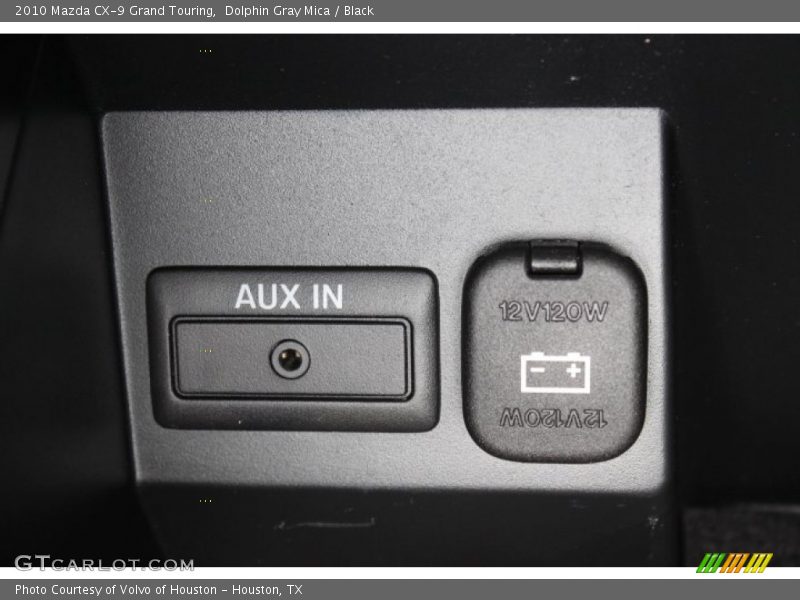 Dolphin Gray Mica / Black 2010 Mazda CX-9 Grand Touring