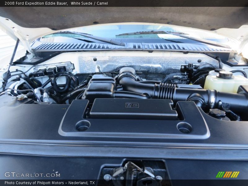 White Suede / Camel 2008 Ford Expedition Eddie Bauer