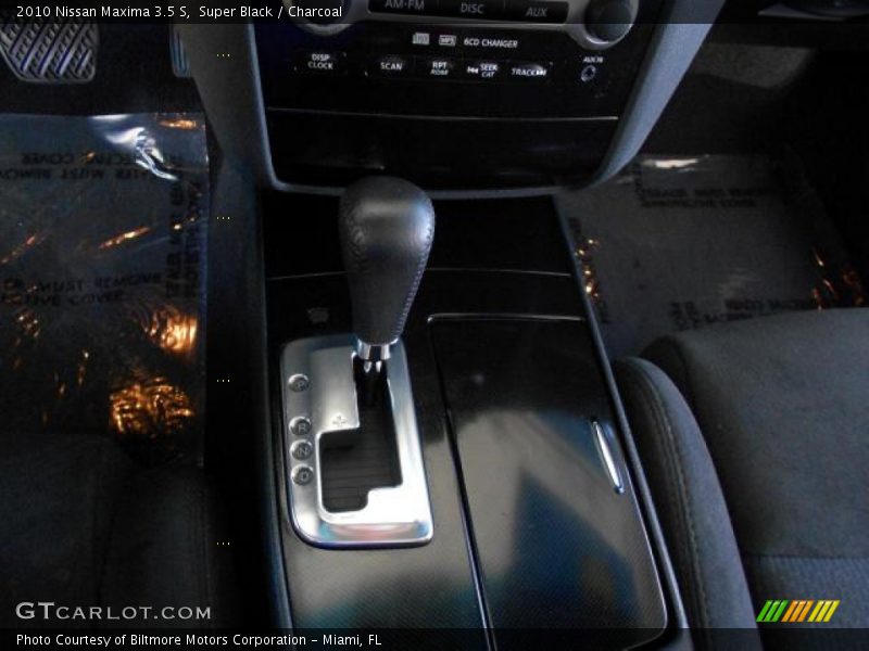 Super Black / Charcoal 2010 Nissan Maxima 3.5 S