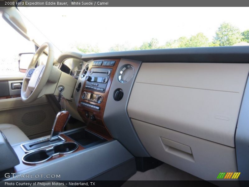 White Suede / Camel 2008 Ford Expedition Eddie Bauer