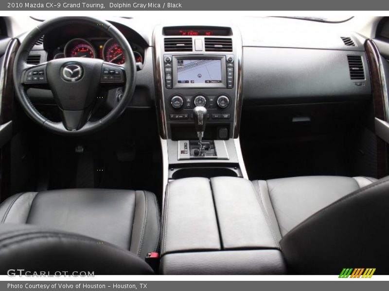 Dolphin Gray Mica / Black 2010 Mazda CX-9 Grand Touring