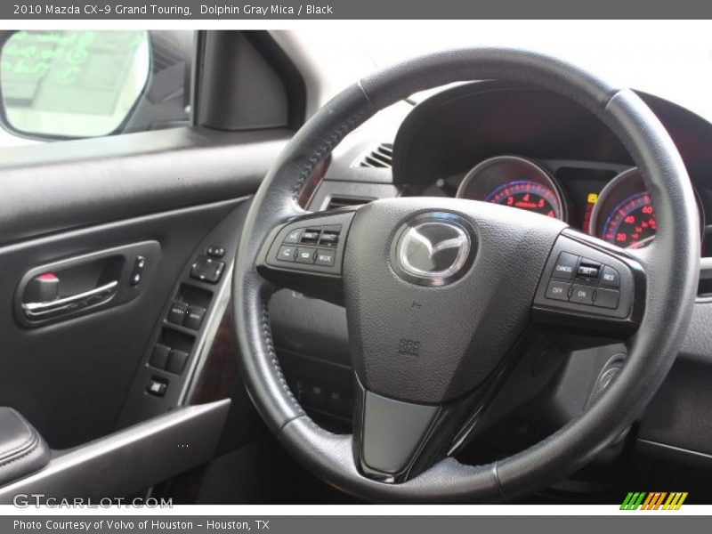 Dolphin Gray Mica / Black 2010 Mazda CX-9 Grand Touring