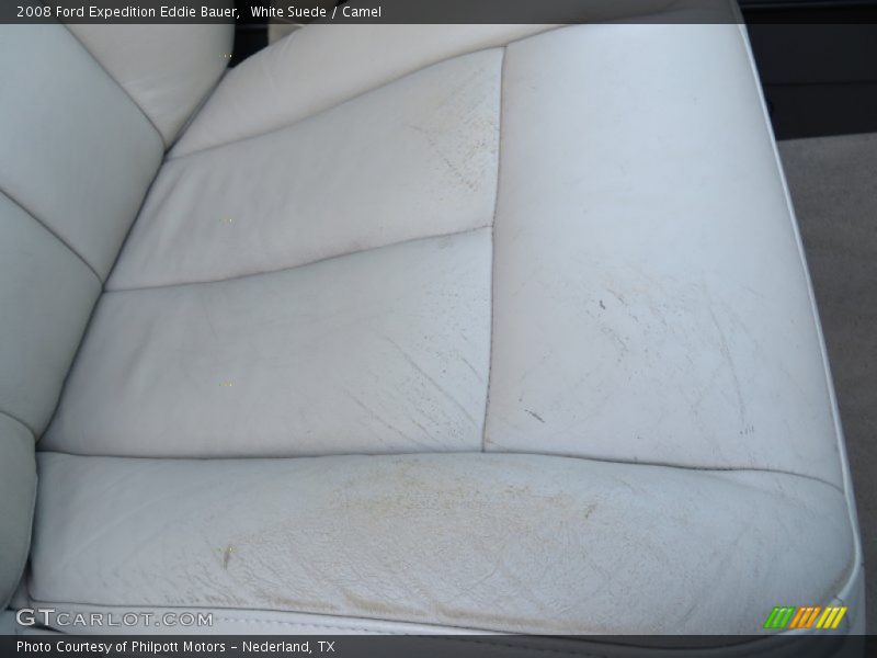 White Suede / Camel 2008 Ford Expedition Eddie Bauer