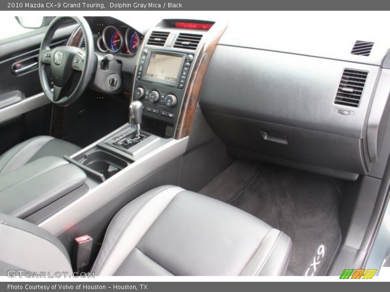 Dolphin Gray Mica / Black 2010 Mazda CX-9 Grand Touring