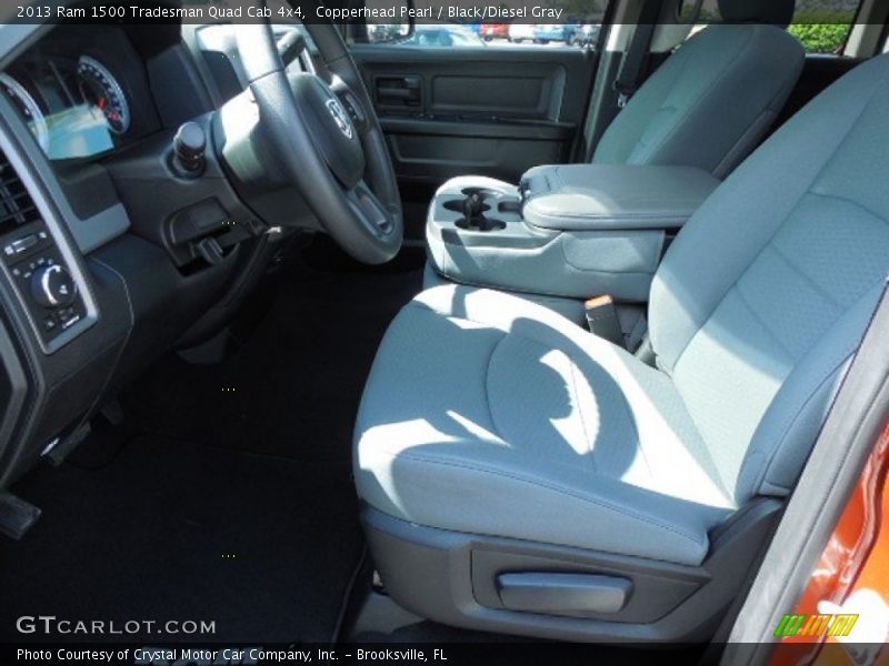 Copperhead Pearl / Black/Diesel Gray 2013 Ram 1500 Tradesman Quad Cab 4x4