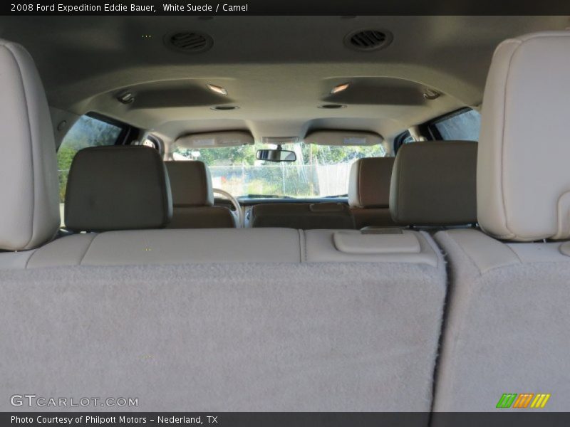 White Suede / Camel 2008 Ford Expedition Eddie Bauer