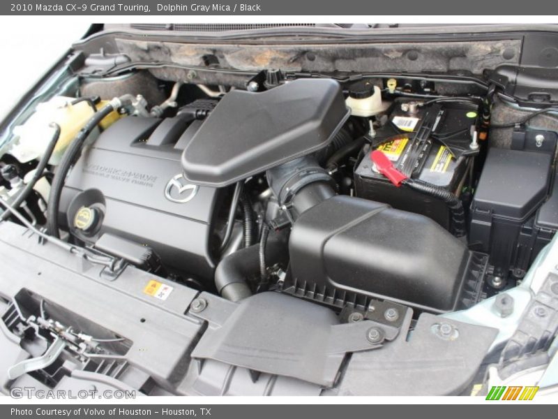 Dolphin Gray Mica / Black 2010 Mazda CX-9 Grand Touring