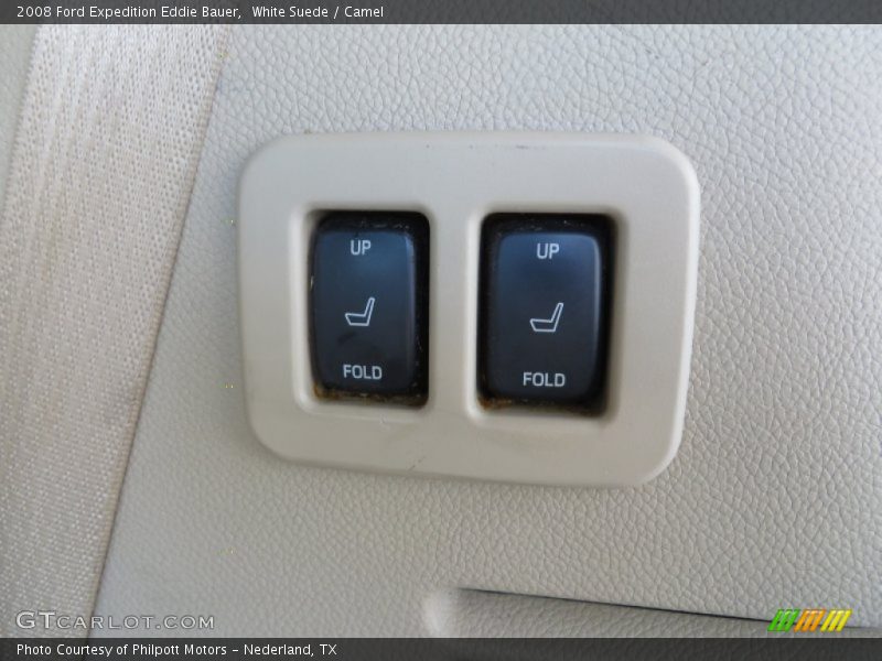 White Suede / Camel 2008 Ford Expedition Eddie Bauer