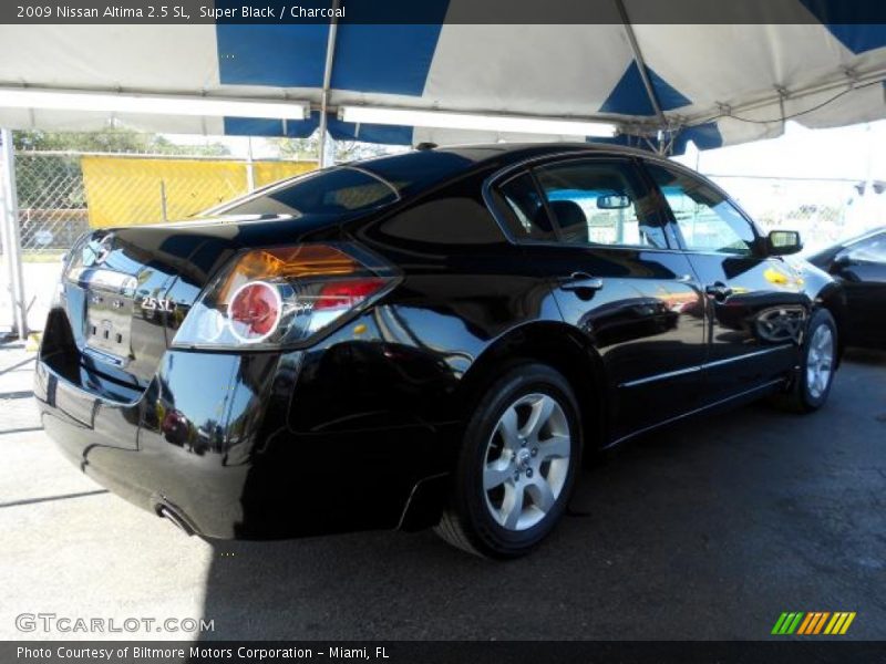 Super Black / Charcoal 2009 Nissan Altima 2.5 SL