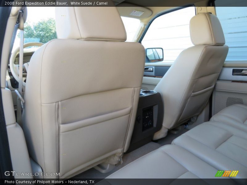 White Suede / Camel 2008 Ford Expedition Eddie Bauer