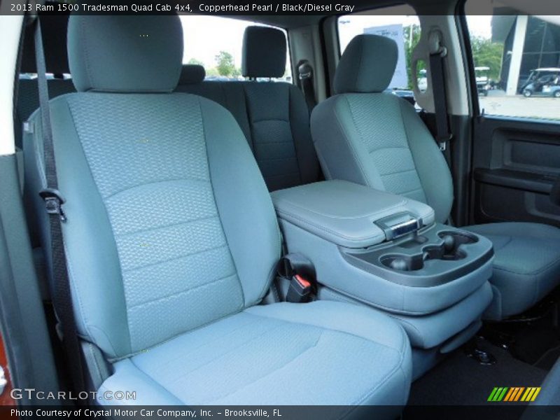 Copperhead Pearl / Black/Diesel Gray 2013 Ram 1500 Tradesman Quad Cab 4x4