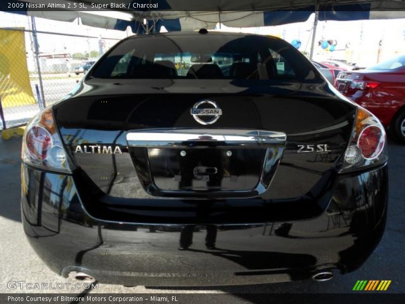 Super Black / Charcoal 2009 Nissan Altima 2.5 SL