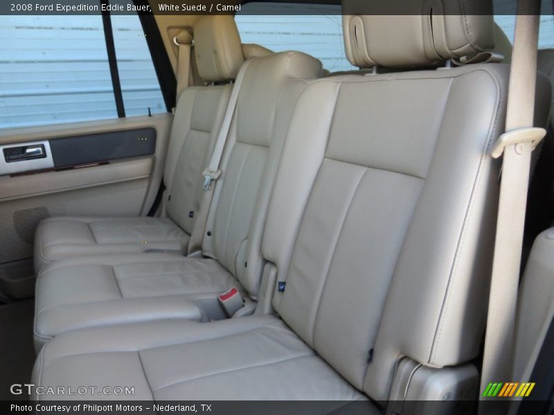 White Suede / Camel 2008 Ford Expedition Eddie Bauer