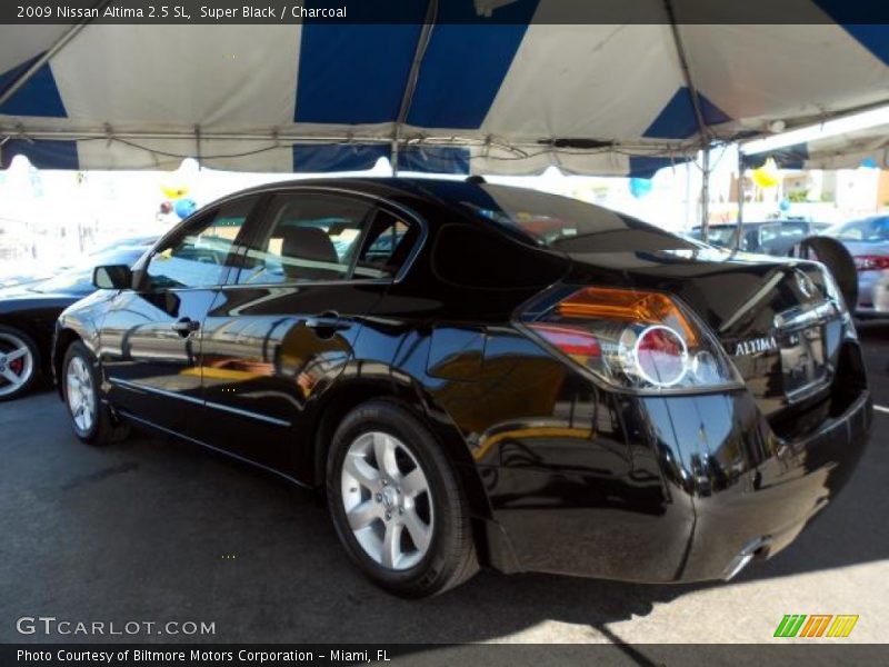Super Black / Charcoal 2009 Nissan Altima 2.5 SL