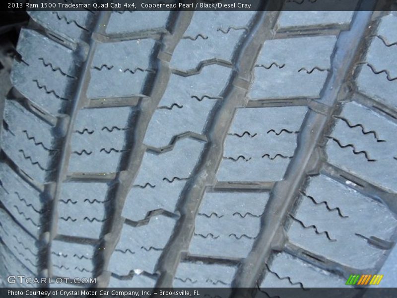 Copperhead Pearl / Black/Diesel Gray 2013 Ram 1500 Tradesman Quad Cab 4x4