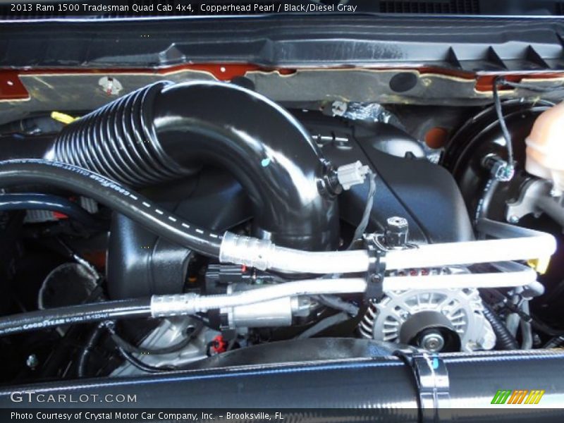 Copperhead Pearl / Black/Diesel Gray 2013 Ram 1500 Tradesman Quad Cab 4x4