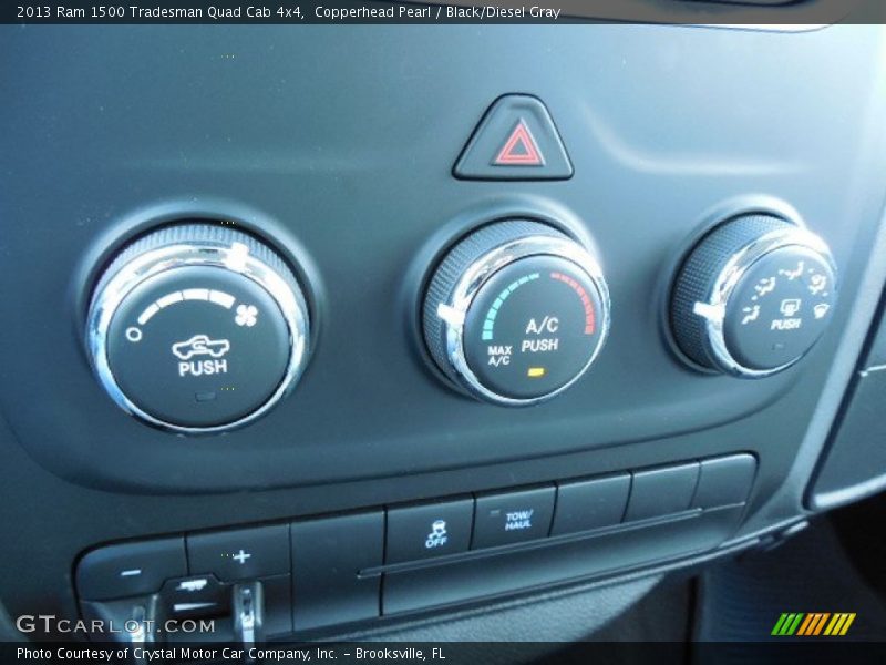 Copperhead Pearl / Black/Diesel Gray 2013 Ram 1500 Tradesman Quad Cab 4x4