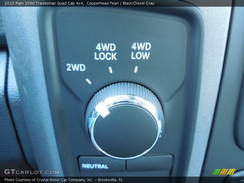 Copperhead Pearl / Black/Diesel Gray 2013 Ram 1500 Tradesman Quad Cab 4x4