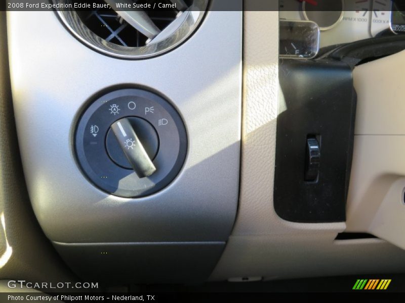 White Suede / Camel 2008 Ford Expedition Eddie Bauer
