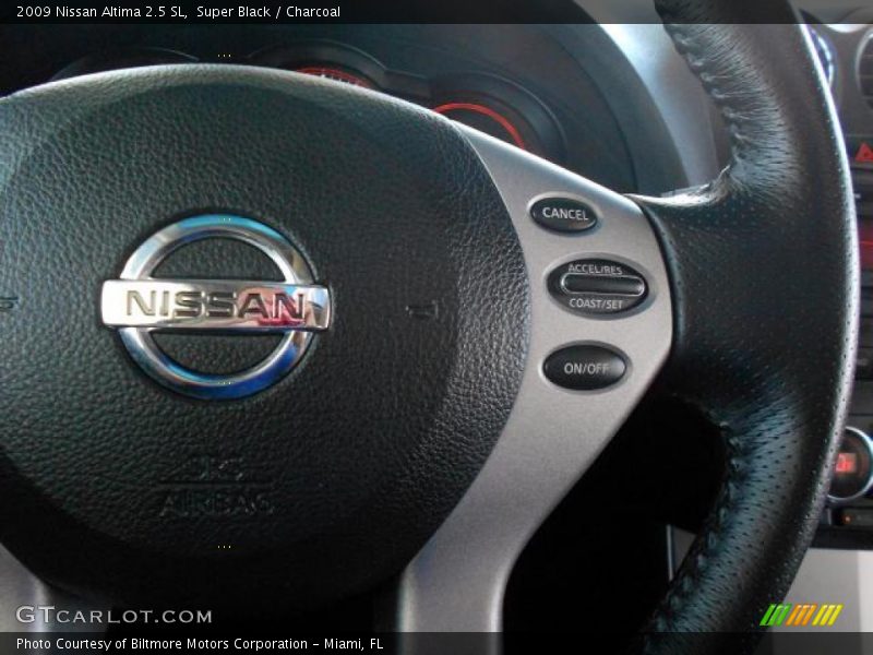 Super Black / Charcoal 2009 Nissan Altima 2.5 SL