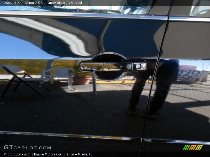 Super Black / Charcoal 2009 Nissan Altima 2.5 SL