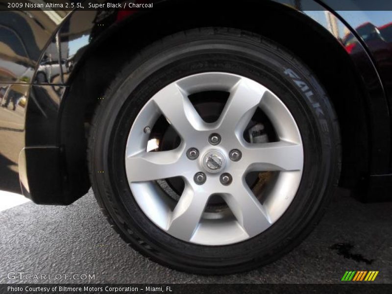 Super Black / Charcoal 2009 Nissan Altima 2.5 SL